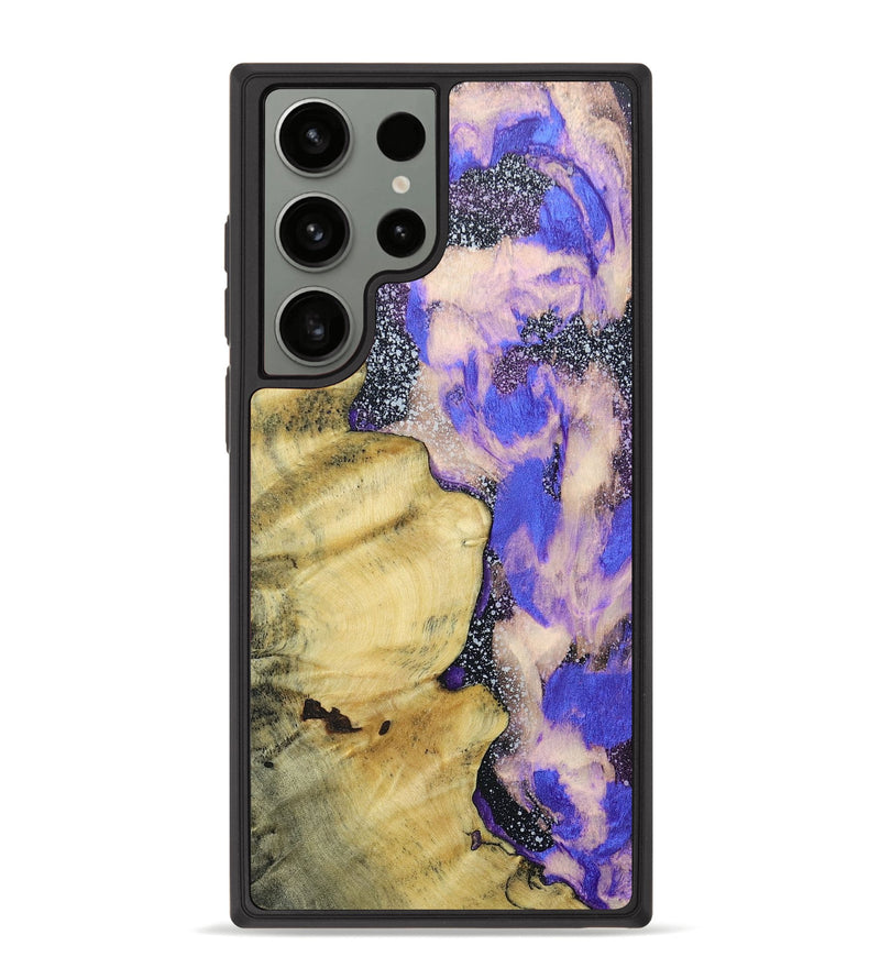 Galaxy S23 Ultra Wood+Resin Phone Case - Latasha (Cosmos, 687554)