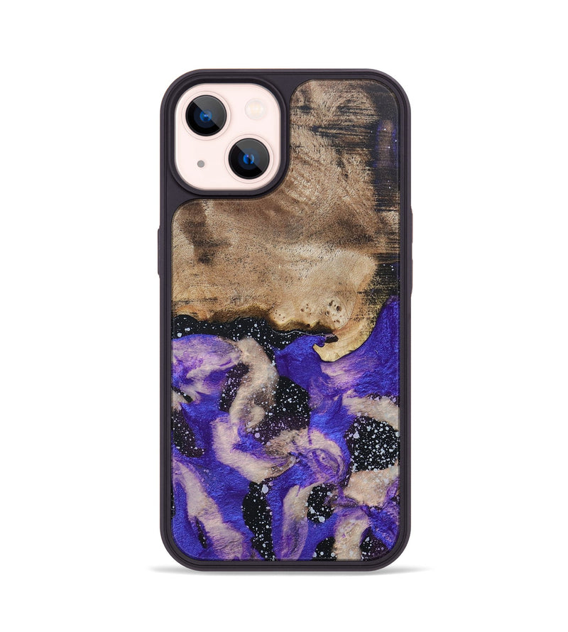 iPhone 14 Wood+Resin Phone Case - Terrence (Cosmos, 687560)