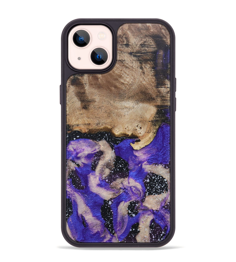 iPhone 14 Plus Wood+Resin Phone Case - Terrence (Cosmos, 687560)