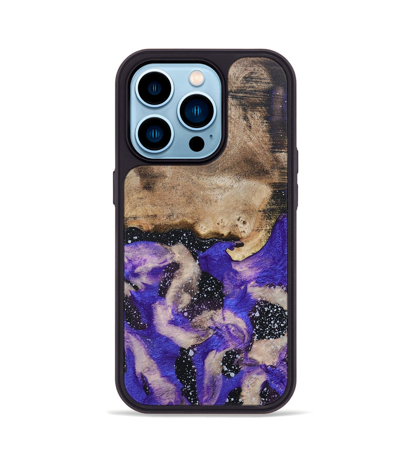 iPhone 14 Pro Wood+Resin Phone Case - Terrence (Cosmos, 687560)