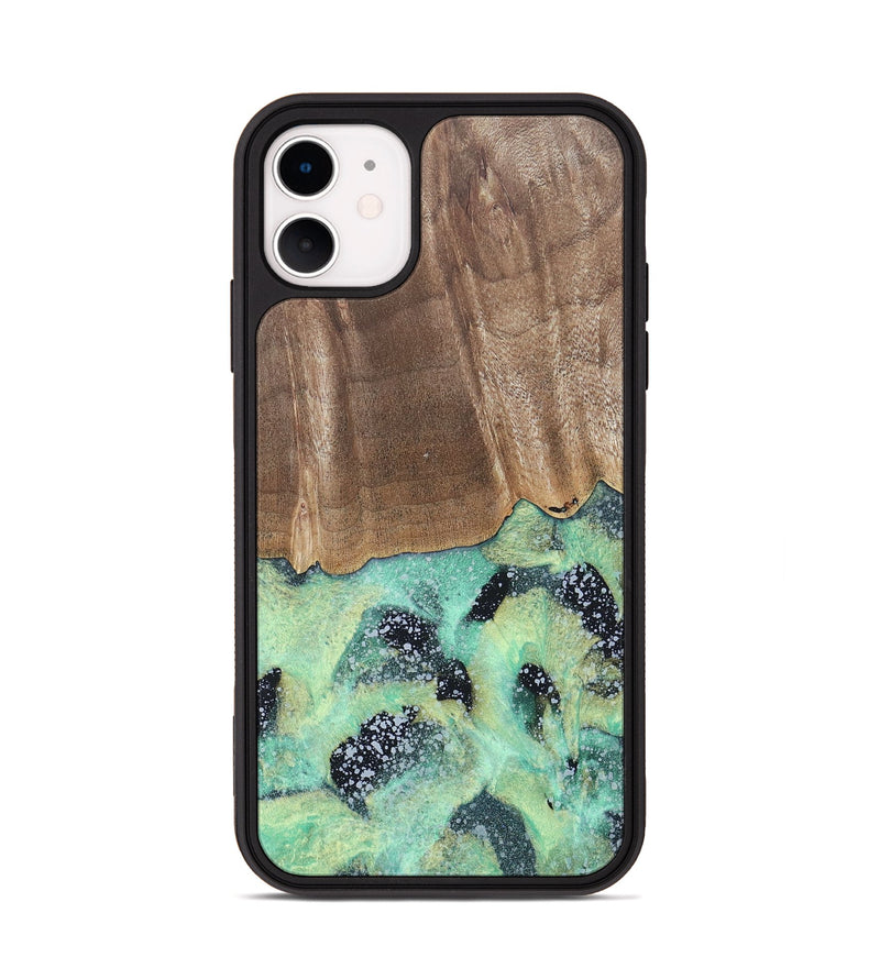 iPhone 11 Wood+Resin Phone Case - Dillon (Cosmos, 687592)