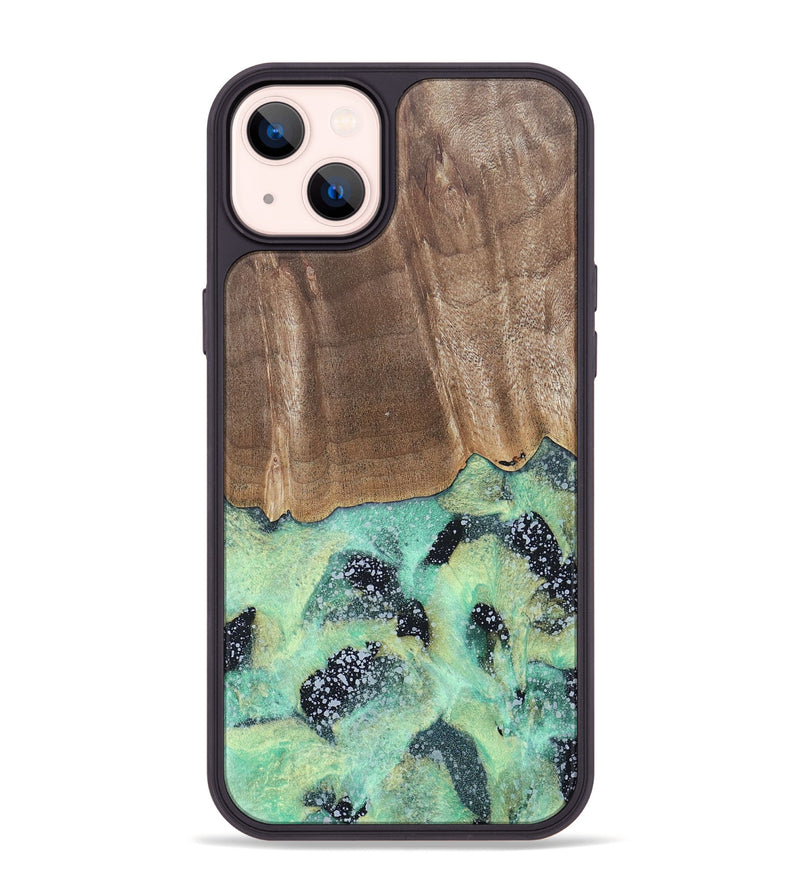 iPhone 14 Plus Wood+Resin Phone Case - Dillon (Cosmos, 687592)