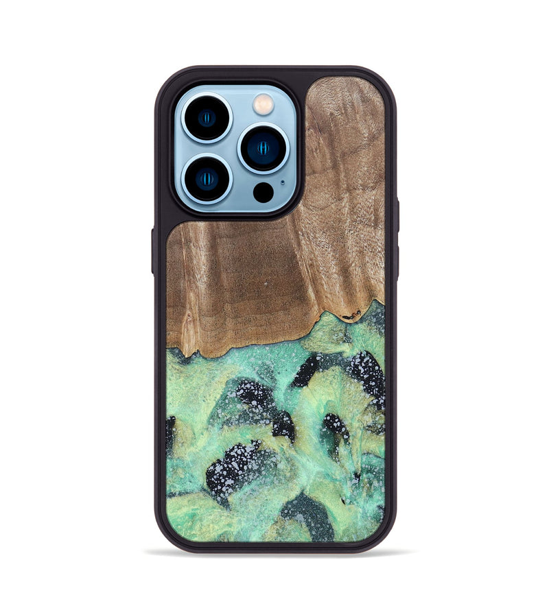 iPhone 14 Pro Wood+Resin Phone Case - Dillon (Cosmos, 687592)