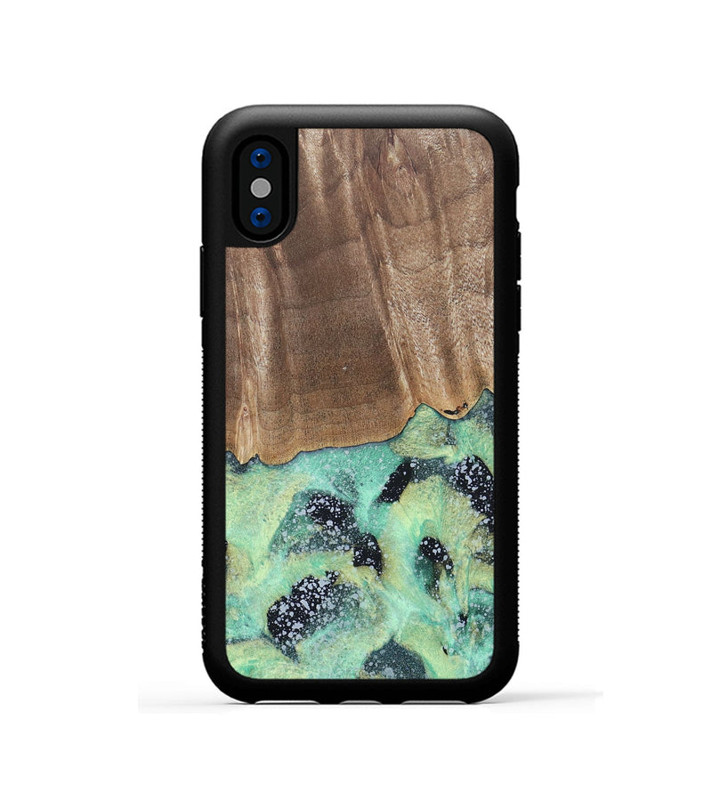 iPhone Xs Wood+Resin Phone Case - Dillon (Cosmos, 687592)