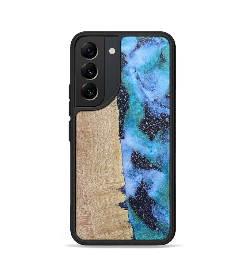 Galaxy S22 Wood+Resin Phone Case - Cyrus (Cosmos, 687603)