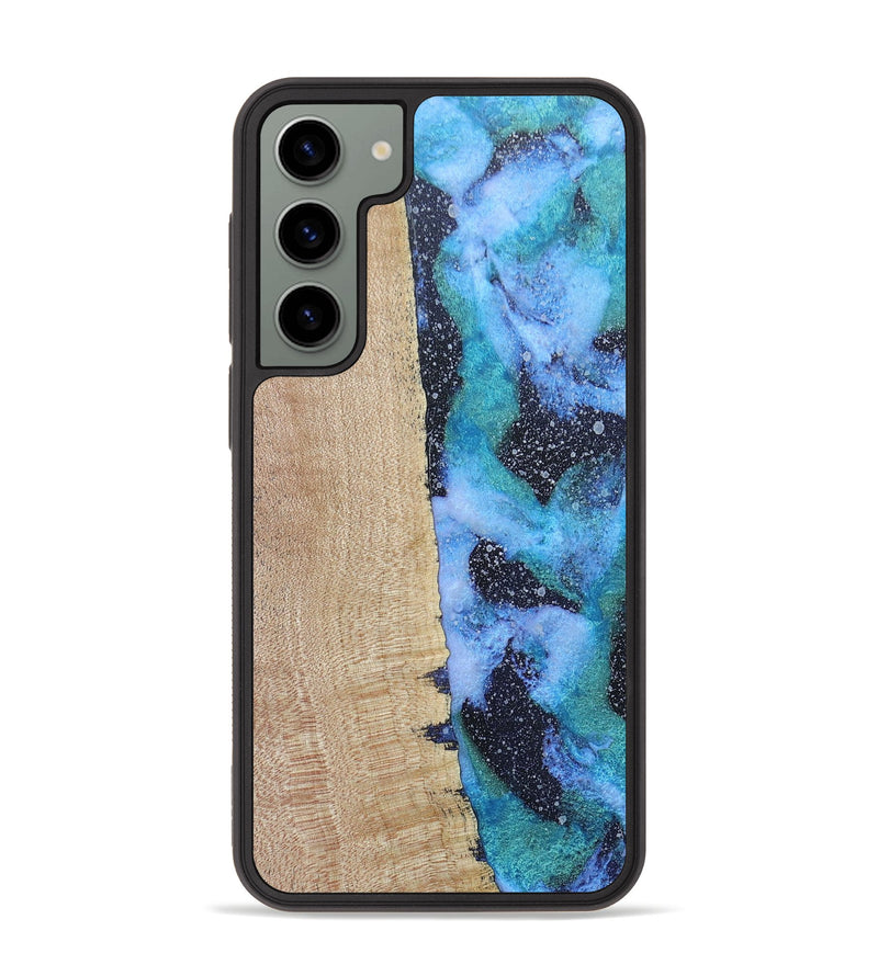 Galaxy S23 Plus Wood+Resin Phone Case - Cyrus (Cosmos, 687603)