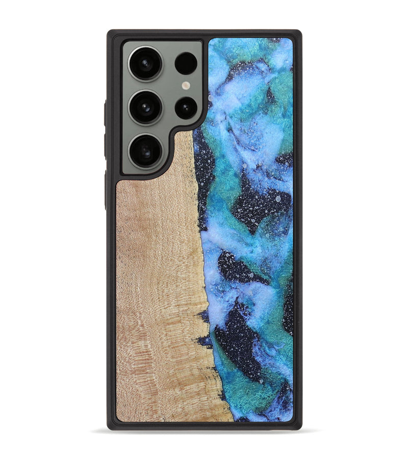 Galaxy S23 Ultra Wood+Resin Phone Case - Cyrus (Cosmos, 687603)