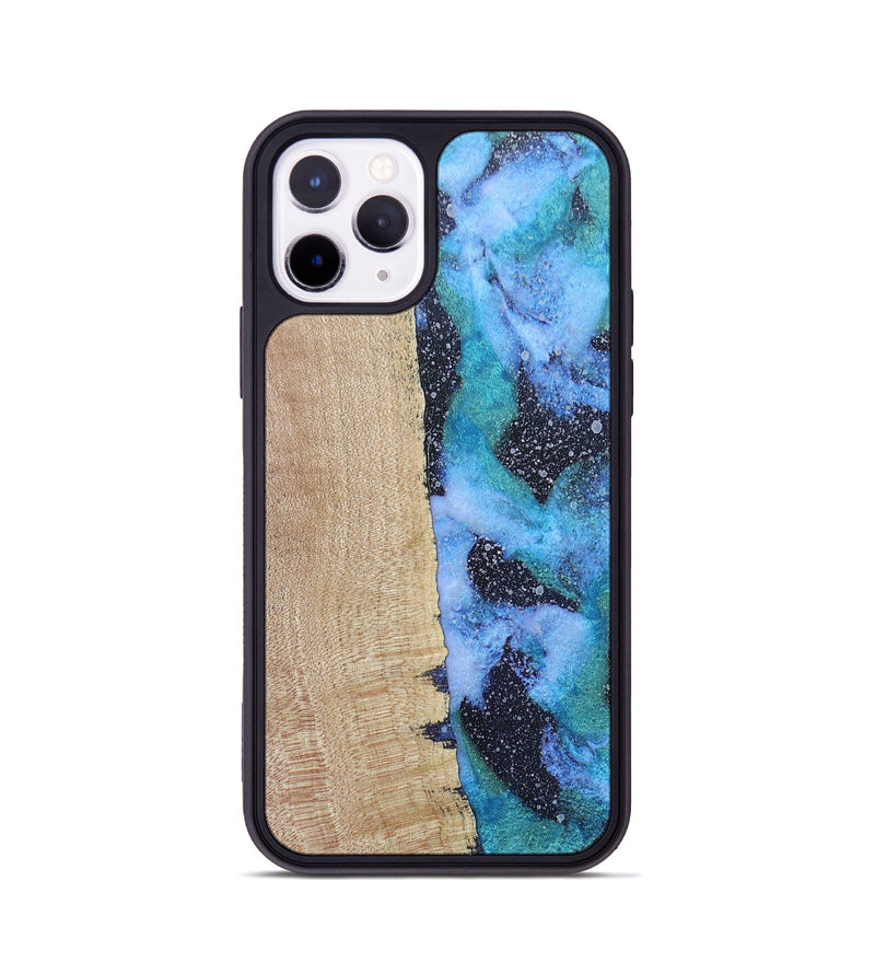 iPhone 11 Pro Wood+Resin Phone Case - Cyrus (Cosmos, 687603)