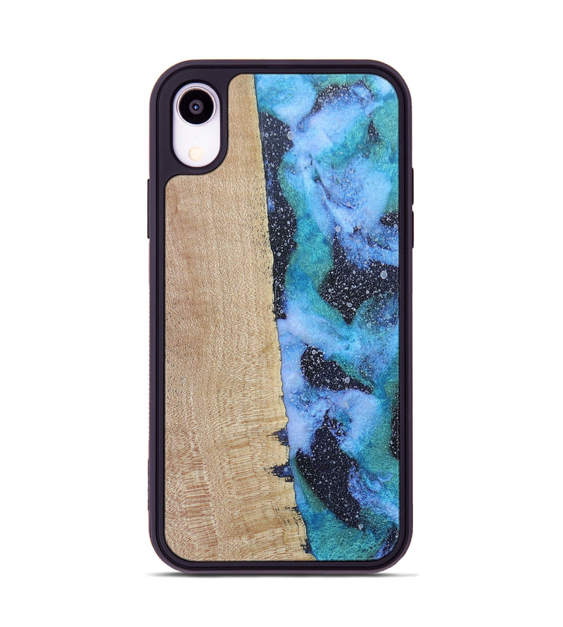 iPhone Xr Wood+Resin Phone Case - Cyrus (Cosmos, 687603)