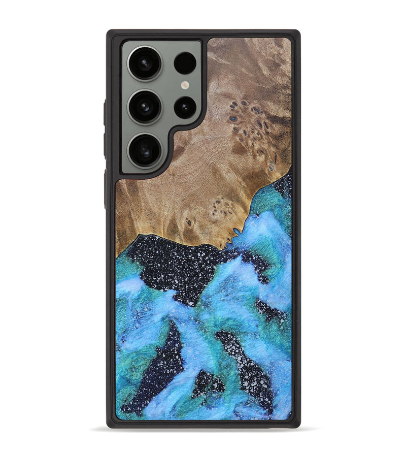 Galaxy S23 Ultra Wood+Resin Phone Case - John (Cosmos, 687610)