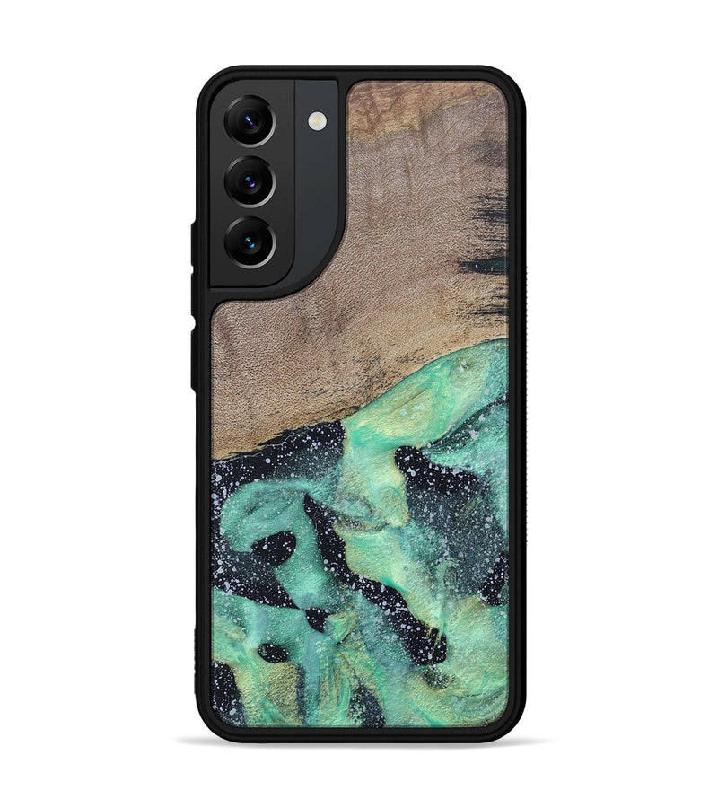 Galaxy S22 Plus Wood+Resin Phone Case - Tevin (Cosmos, 687616)