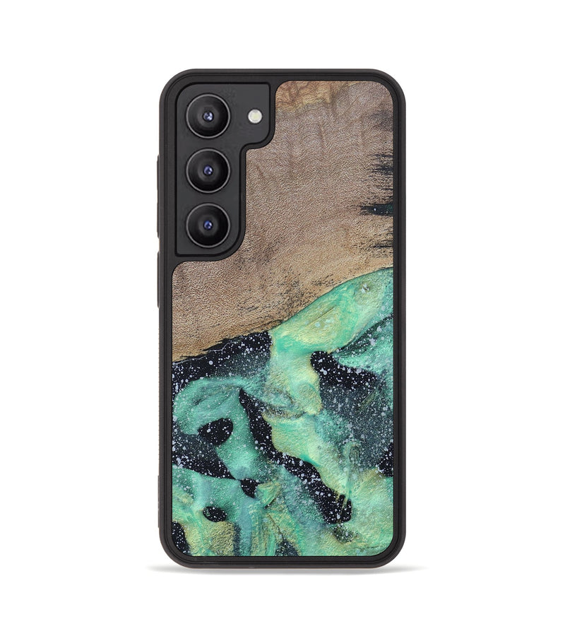 Galaxy S23 Wood+Resin Phone Case - Tevin (Cosmos, 687616)
