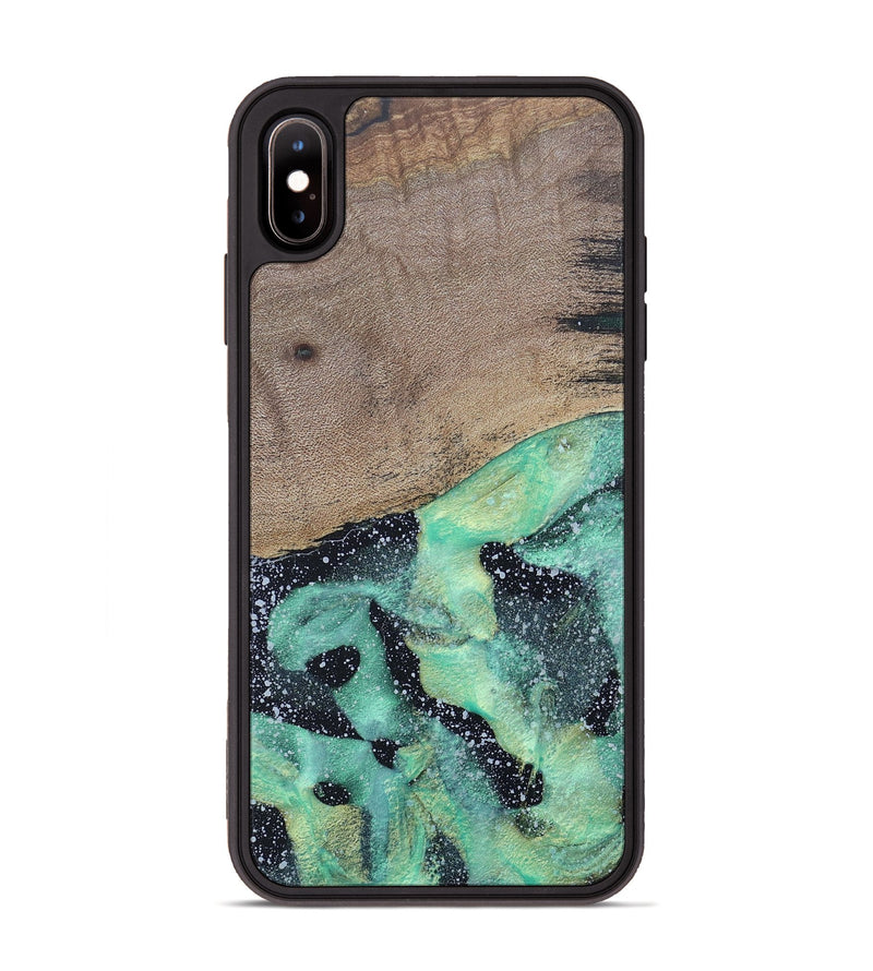 iPhone Xs Max Wood+Resin Phone Case - Tevin (Cosmos, 687616)