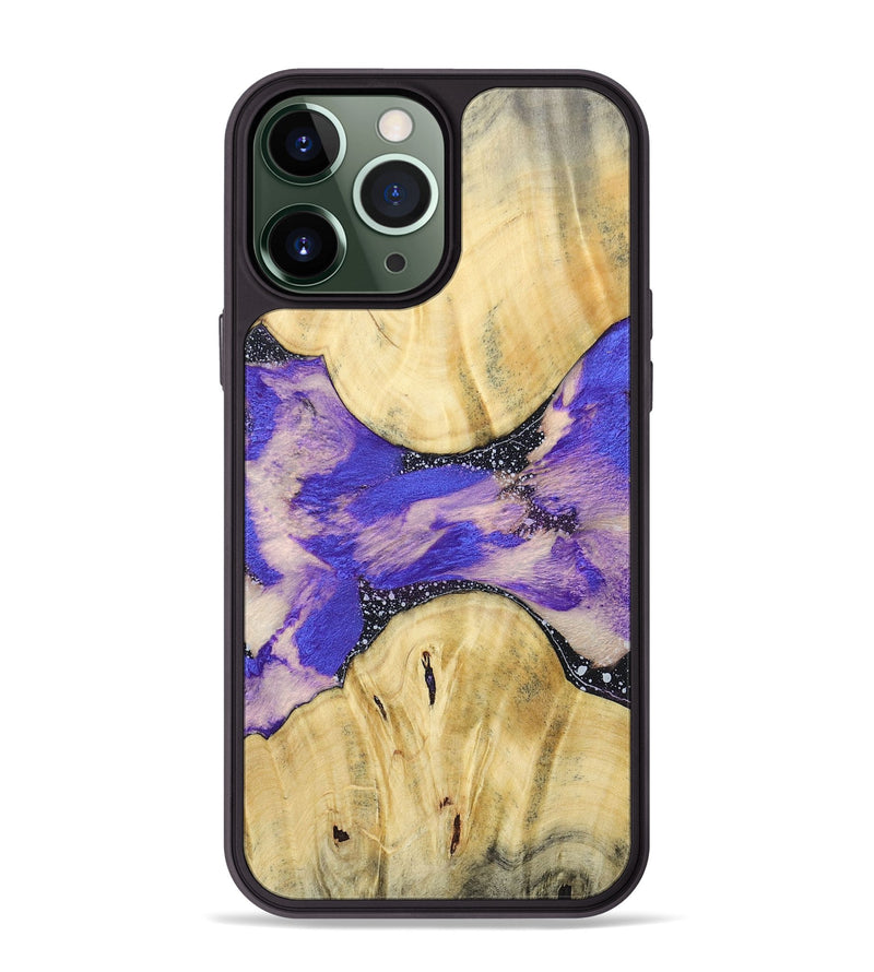 iPhone 13 Pro Max Wood+Resin Phone Case - Douglas (Cosmos, 687647)
