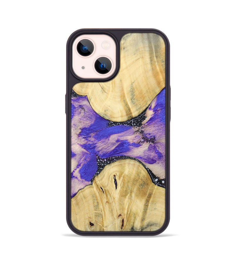 iPhone 14 Wood+Resin Phone Case - Douglas (Cosmos, 687647)