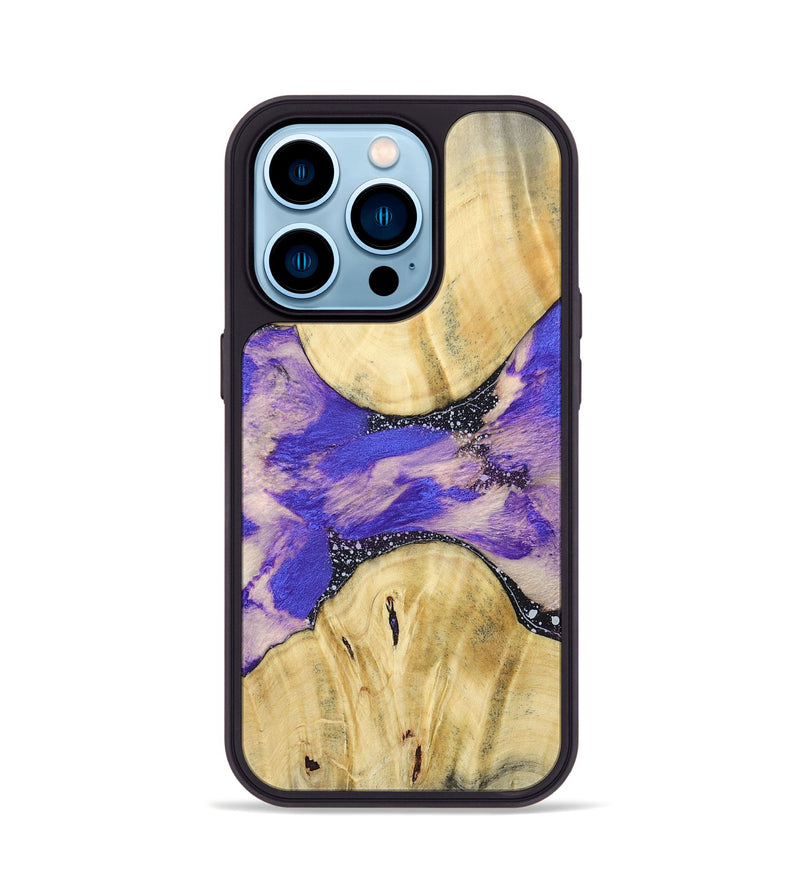 iPhone 14 Pro Wood+Resin Phone Case - Douglas (Cosmos, 687647)