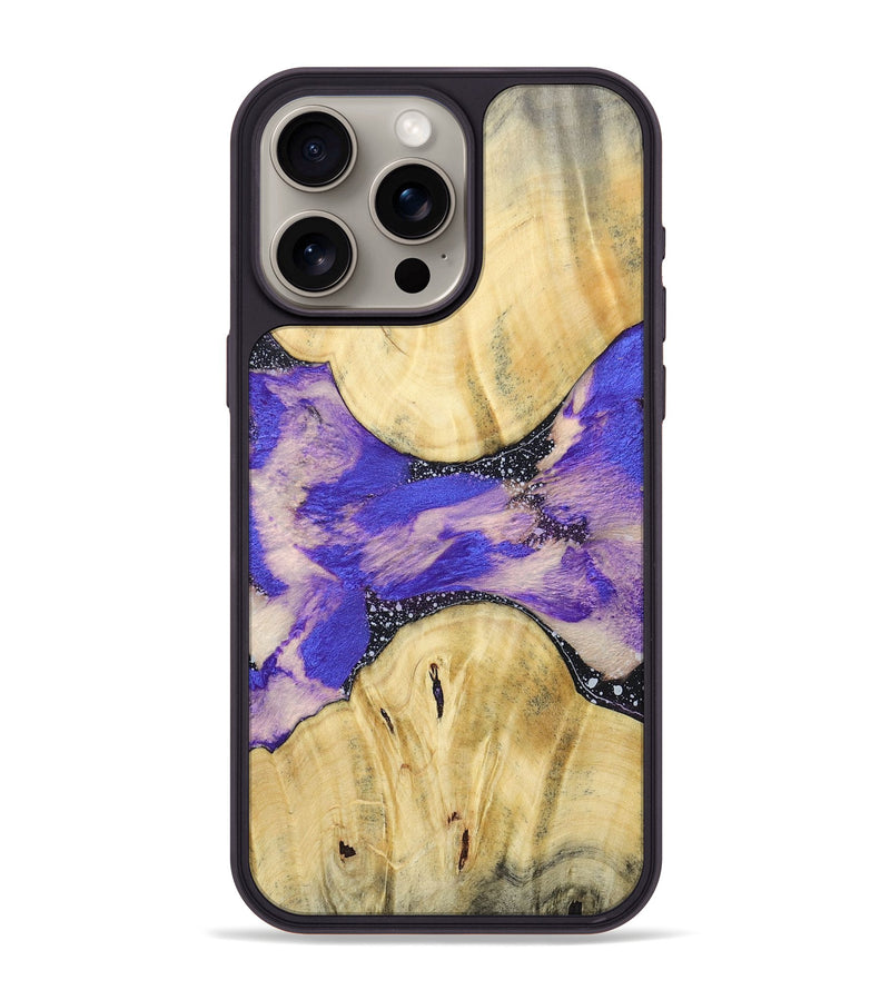 iPhone 15 Pro Max Wood+Resin Phone Case - Douglas (Cosmos, 687647)
