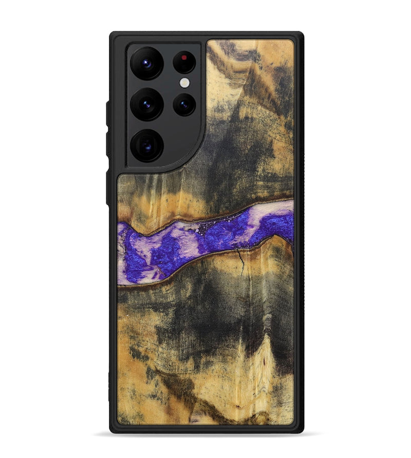 Galaxy S22 Ultra Wood+Resin Phone Case - Harold (Cosmos, 687648)