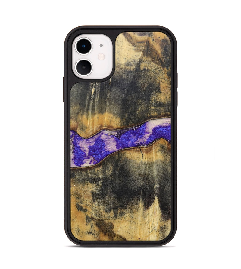 iPhone 11 Wood+Resin Phone Case - Harold (Cosmos, 687648)