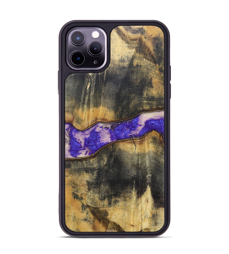 iPhone 11 Pro Max Wood+Resin Phone Case - Harold (Cosmos, 687648)
