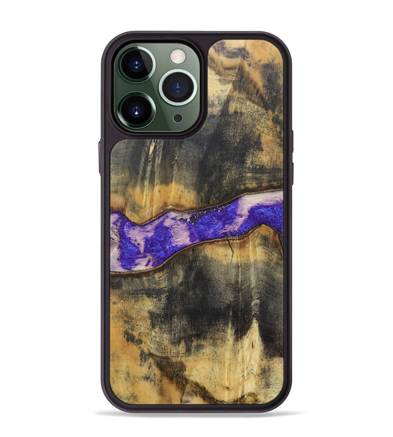 iPhone 13 Pro Max Wood+Resin Phone Case - Harold (Cosmos, 687648)