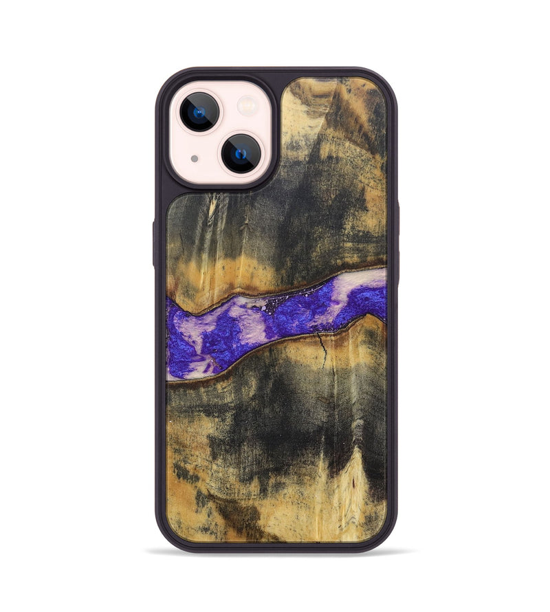 iPhone 14 Wood+Resin Phone Case - Harold (Cosmos, 687648)