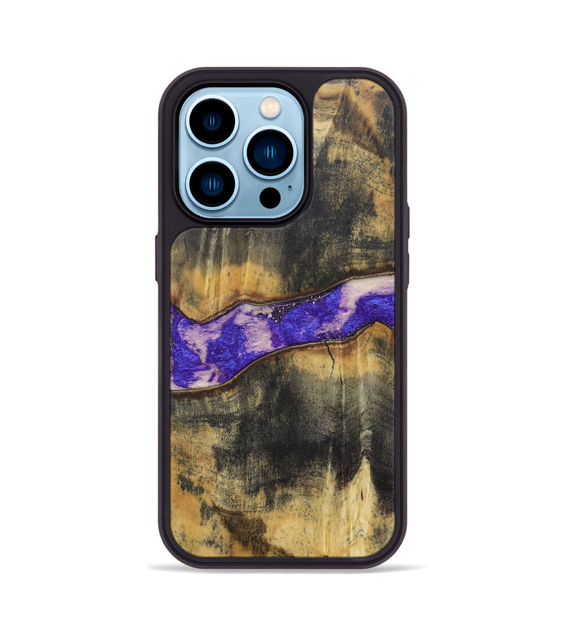 iPhone 14 Pro Wood+Resin Phone Case - Harold (Cosmos, 687648)