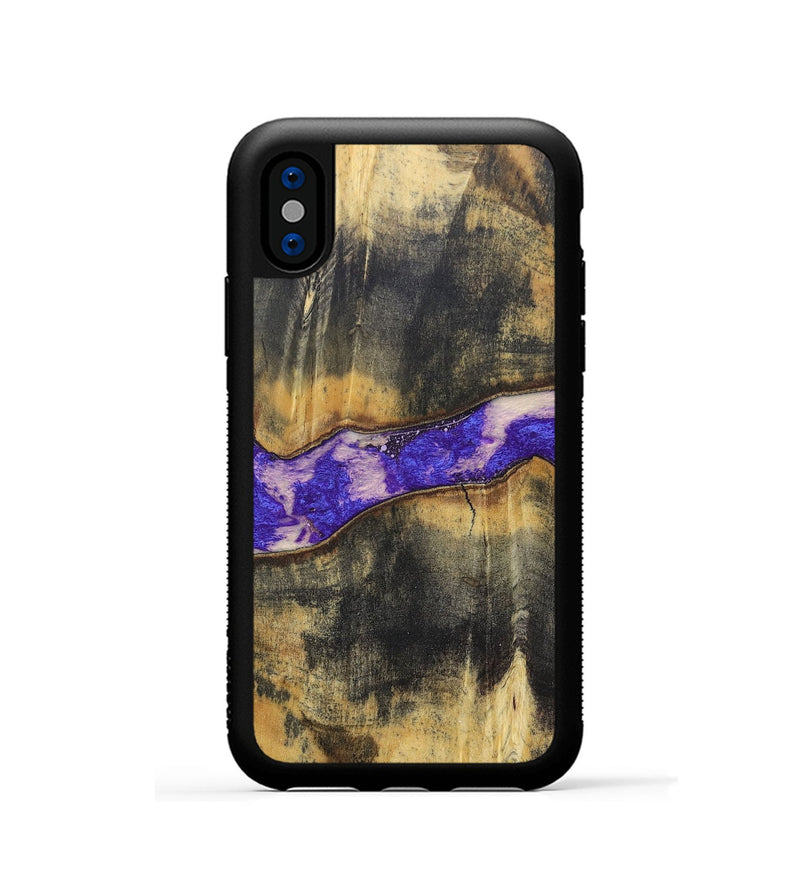 iPhone Xs Wood+Resin Phone Case - Harold (Cosmos, 687648)