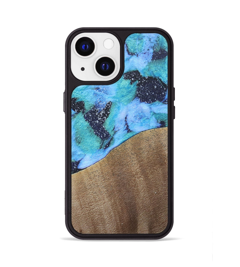 iPhone 13 Wood+Resin Phone Case - Keri (Cosmos, 687659)