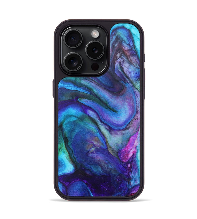 iPhone 15 Pro ResinArt Phone Case - Serena (Watercolor, 687731)