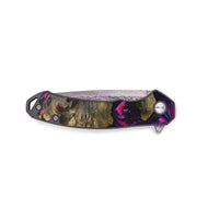 EDC Wood+Resin Pocket Knife - Sallie (Purple, 687759)