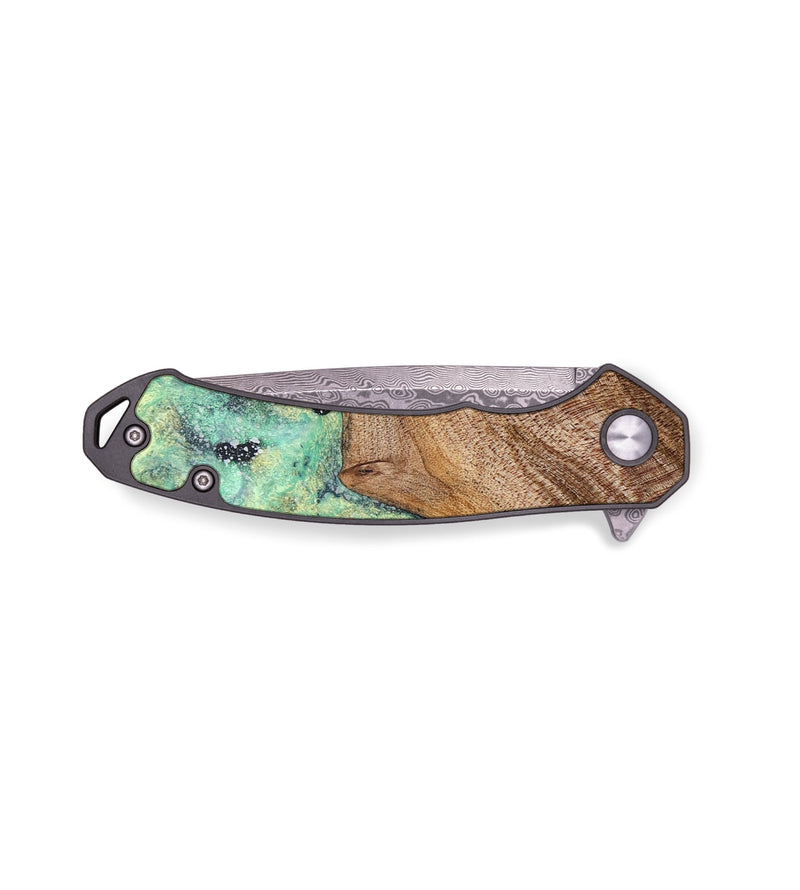 EDC Wood+Resin Pocket Knife - Leah (Cosmos, 687777)