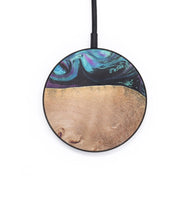 Circle Wood+Resin Wireless Charger - Kenny (Purple, 687918)