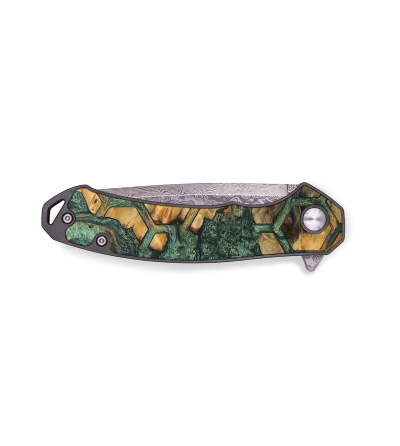 EDC Wood+Resin Pocket Knife - Wendell (Pattern, 688175)