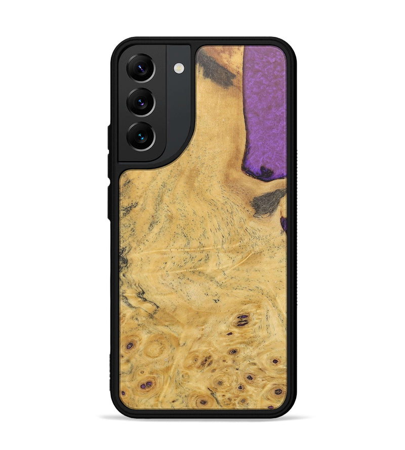 Galaxy S22 Plus Wood+Resin Phone Case - Delores (Wood Burl, 688371)