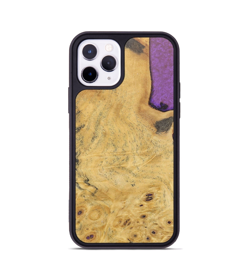 iPhone 11 Pro Wood+Resin Phone Case - Delores (Wood Burl, 688371)