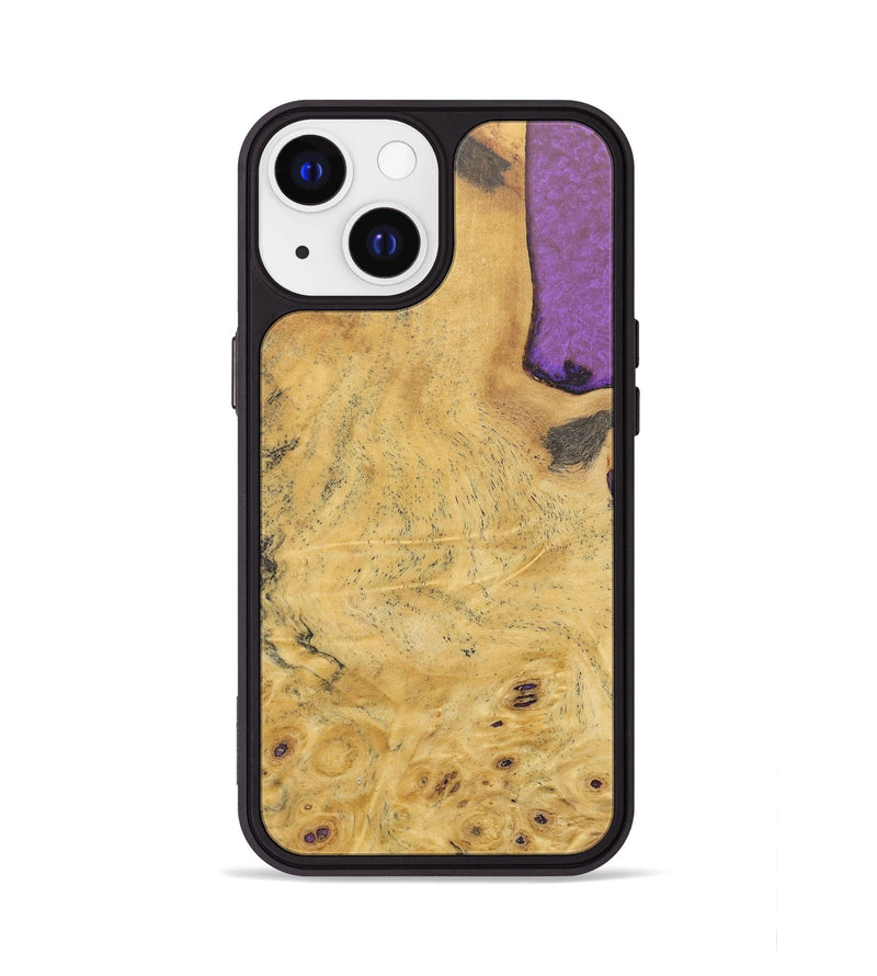 iPhone 13 Wood+Resin Phone Case - Delores (Wood Burl, 688371)