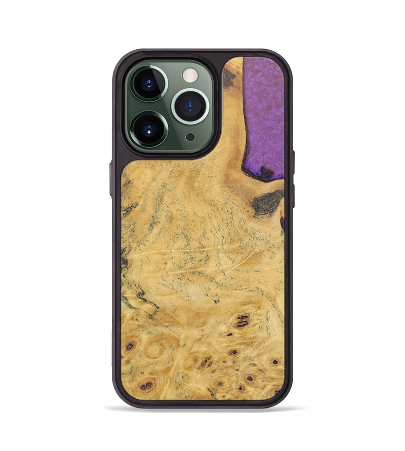 iPhone 13 Pro Wood+Resin Phone Case - Delores (Wood Burl, 688371)