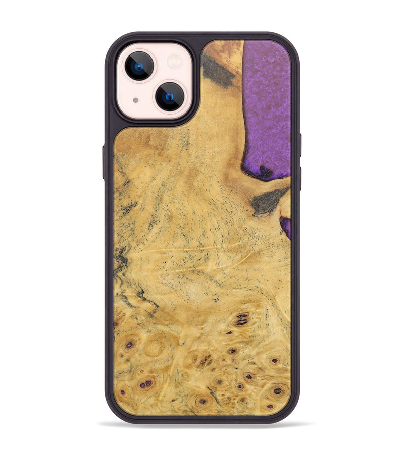 iPhone 14 Plus Wood+Resin Phone Case - Delores (Wood Burl, 688371)