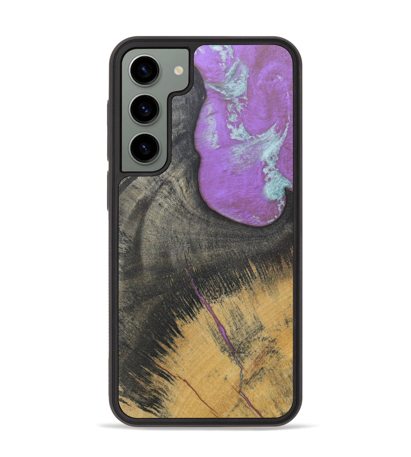 Galaxy S23 Plus Wood+Resin Phone Case - Albert (Wood Burl, 688378)