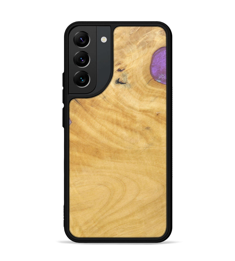 Galaxy S22 Plus Wood+Resin Phone Case - Hector (Wood Burl, 688386)