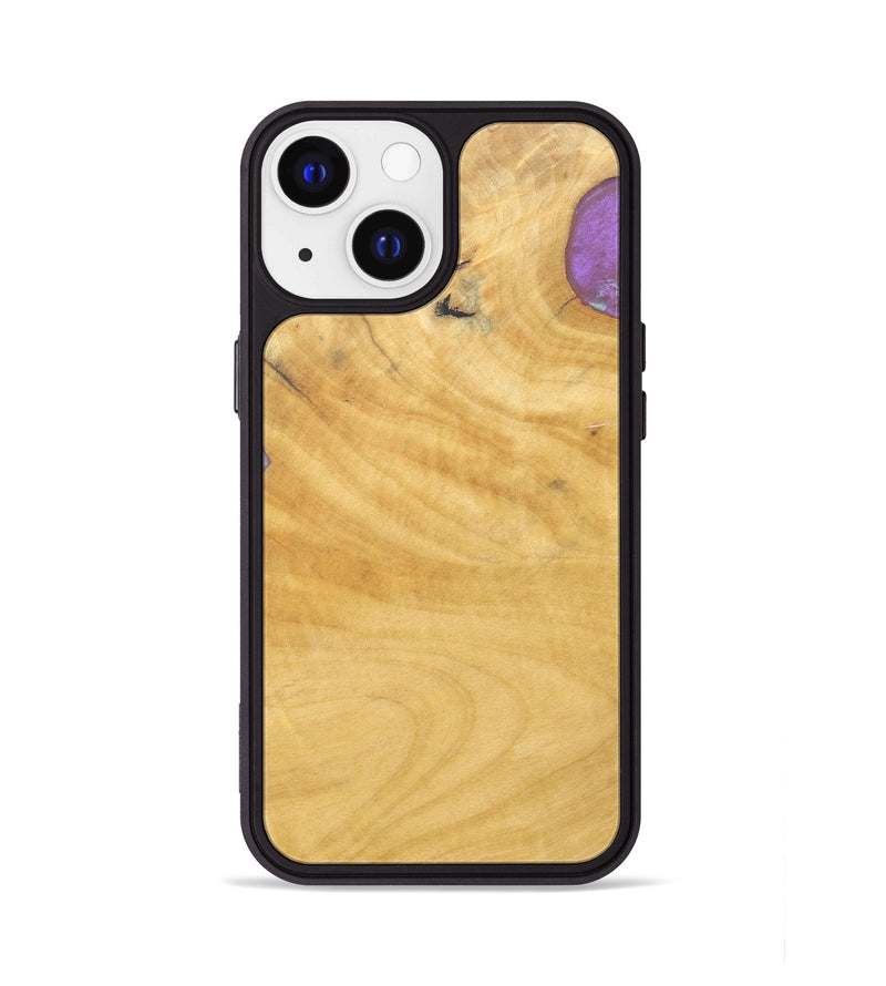 iPhone 13 Wood+Resin Phone Case - Hector (Wood Burl, 688386)