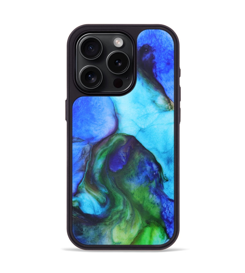 iPhone 15 Pro ResinArt Phone Case - Noelle (Watercolor, 688392)