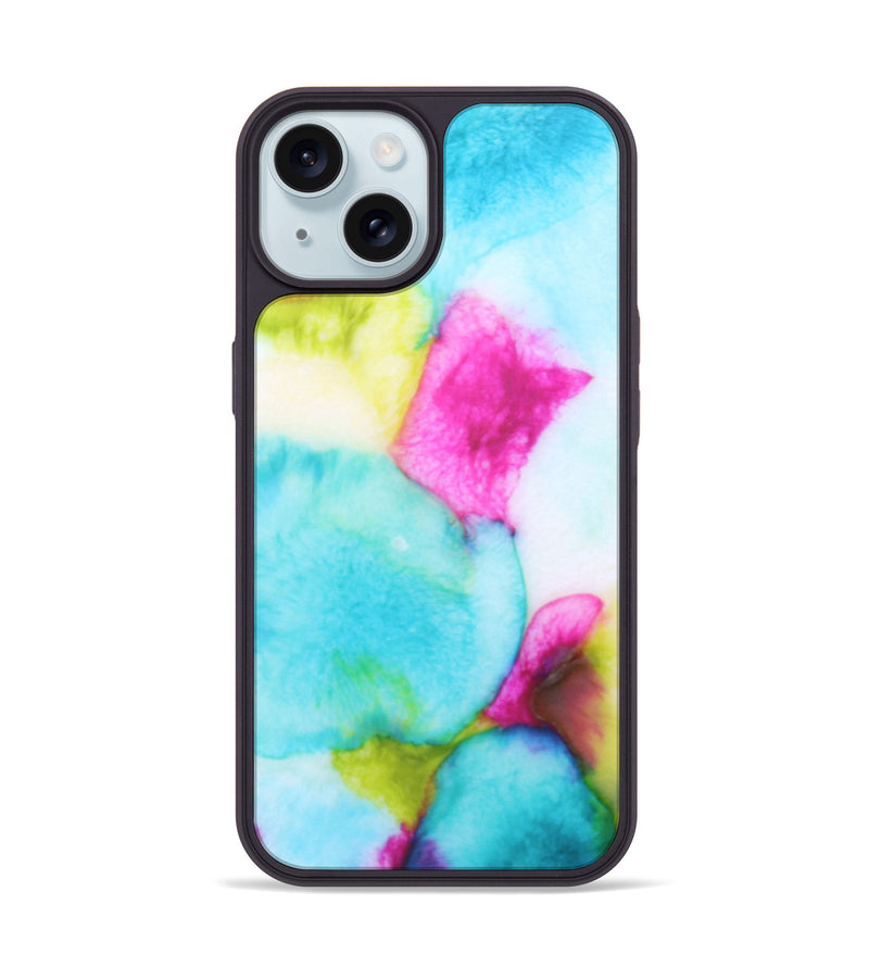 iPhone 15 ResinArt Phone Case - Caitlyn (Watercolor, 688393)