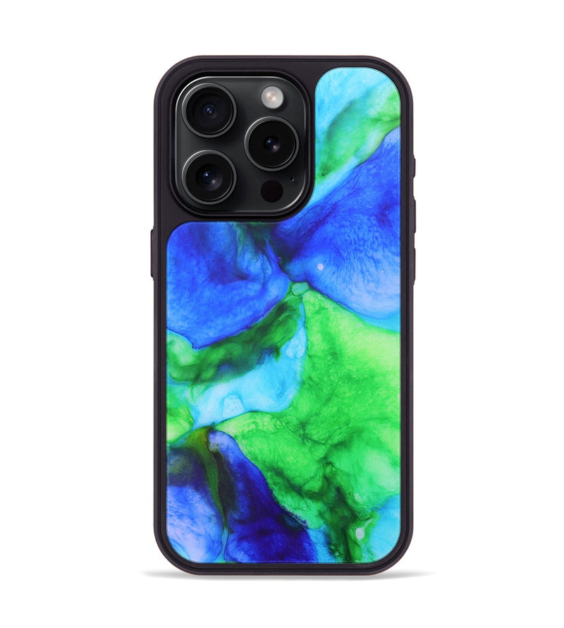 iPhone 15 Pro ResinArt Phone Case - Isabella (Watercolor, 688401)