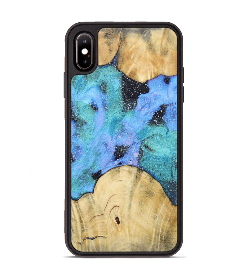iPhone Xs Max Wood+Resin Phone Case - Asher (Cosmos, 688413)
