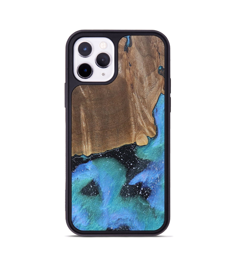 iPhone 11 Pro Wood+Resin Phone Case - Myrna (Cosmos, 688423)