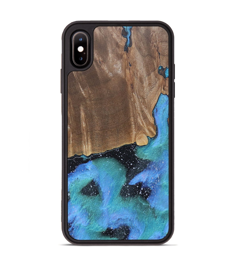 iPhone Xs Max Wood+Resin Phone Case - Myrna (Cosmos, 688423)
