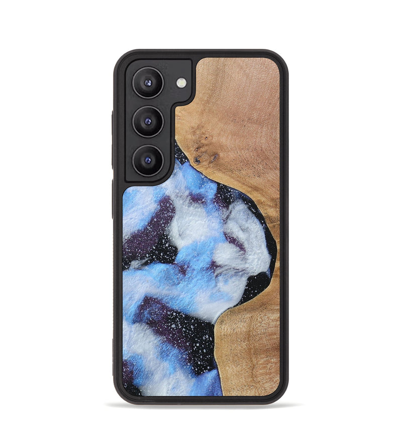 Galaxy S23 Wood+Resin Phone Case - Latoya (Cosmos, 688438)