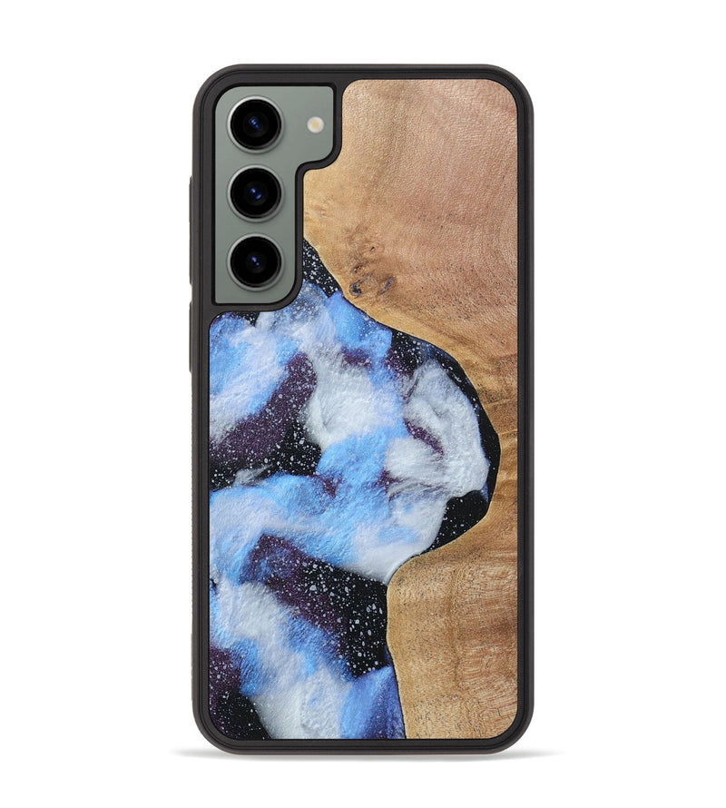 Galaxy S23 Plus Wood+Resin Phone Case - Latoya (Cosmos, 688438)